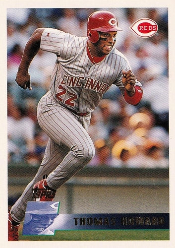 #283 Thomas Howard - Cincinnati Reds - 1996 Topps Baseball