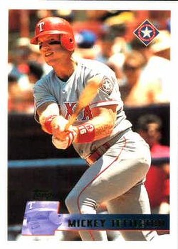 #286 Mickey Tettleton - Texas Rangers - 1996 Topps Baseball