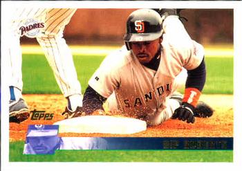 #288 Bip Roberts - San Diego Padres - 1996 Topps Baseball