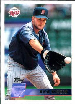 #28 Rich Becker - Minnesota Twins - 1996 Topps Baseball