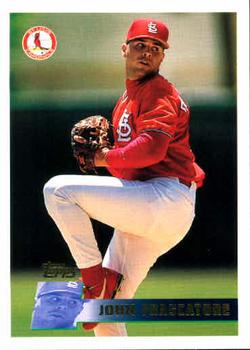 #298 John Frascatore - St. Louis Cardinals - 1996 Topps Baseball