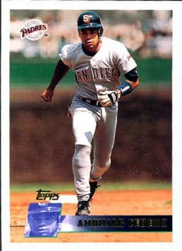 #29 Andujar Cedeno - San Diego Padres - 1996 Topps Baseball