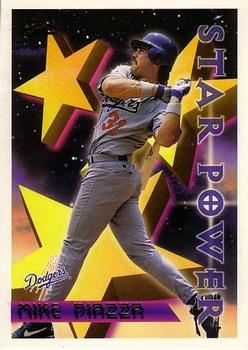 #2 Mike Piazza - Los Angeles Dodgers - 1996 Topps Baseball