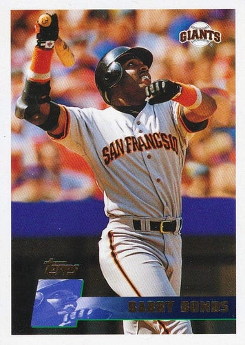 #300 Barry Bonds - San Francisco Giants - 1996 Topps Baseball