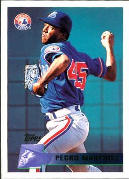 #303 Pedro Martinez - Montreal Expos - 1996 Topps Baseball