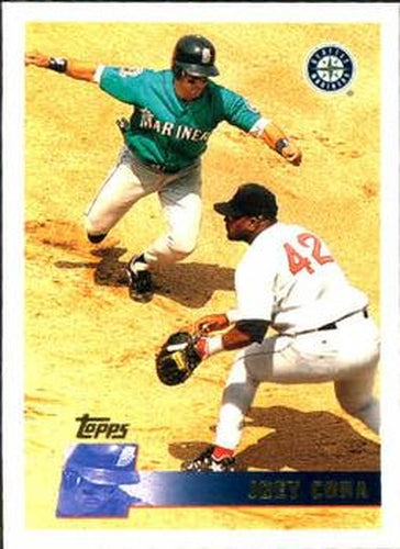 #304 Joey Cora - Seattle Mariners - 1996 Topps Baseball