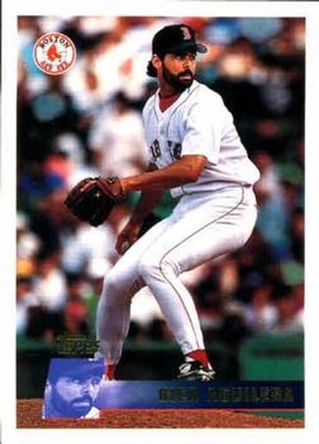 #305 Rick Aguilera - Boston Red Sox - 1996 Topps Baseball