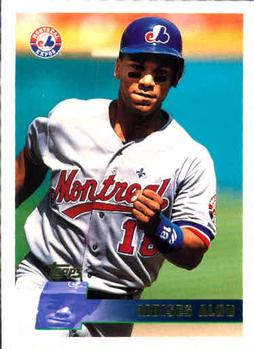 #309 Moises Alou - Montreal Expos - 1996 Topps Baseball