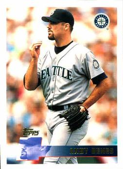 #314 Andy Benes - Seattle Mariners - 1996 Topps Baseball