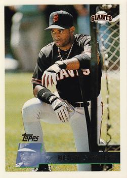 #315 Deion Sanders - San Francisco Giants - 1996 Topps Baseball