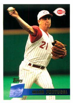 #328 Mark Portugal - Cincinnati Reds - 1996 Topps Baseball