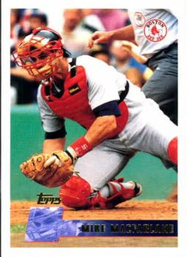 #33 Mike Macfarlane - Boston Red Sox - 1996 Topps Baseball