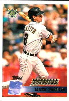 #340 Mark Loretta - Milwaukee Brewers - 1996 Topps Baseball
