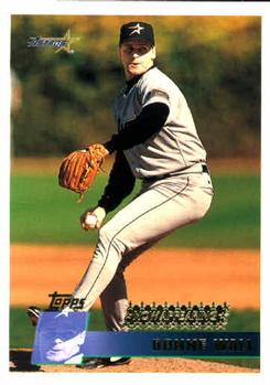#341 Donne Wall - Houston Astros - 1996 Topps Baseball