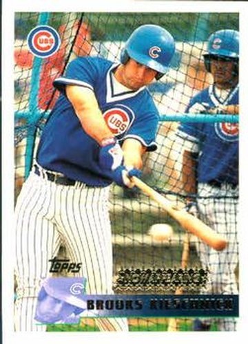 #344 Brooks Kieschnick - Chicago Cubs - 1996 Topps Baseball