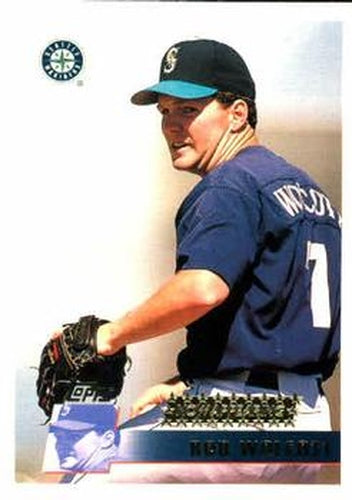 #353 Bob Wolcott - Seattle Mariners - 1996 Topps Baseball