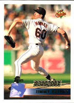 #354 Jimmy Haynes - Baltimore Orioles - 1996 Topps Baseball