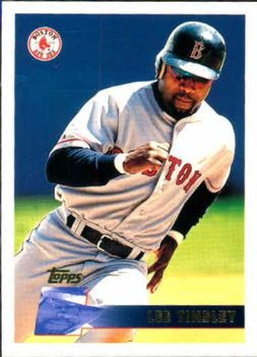 #359 Lee Tinsley - Boston Red Sox - 1996 Topps Baseball