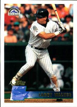 #363 Larry Walker - Colorado Rockies - 1996 Topps Baseball