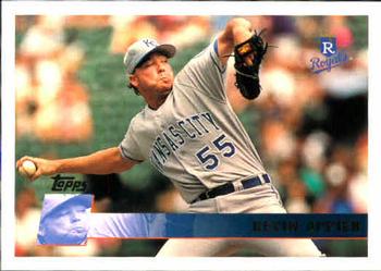 #364 Kevin Appier - Kansas City Royals - 1996 Topps Baseball