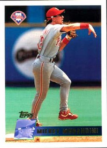 #370 Mickey Morandini - Philadelphia Phillies - 1996 Topps Baseball