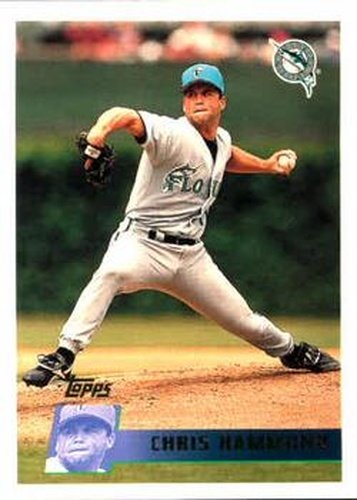 #374 Chris Hammond - Florida Marlins - 1996 Topps Baseball