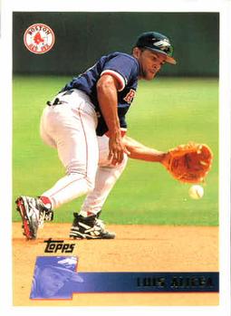 #377 Luis Alicea - Boston Red Sox - 1996 Topps Baseball