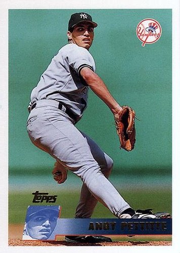 #378 Andy Pettitte - New York Yankees - 1996 Topps Baseball