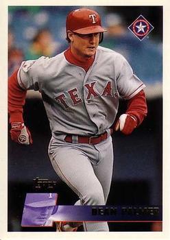 #379 Dean Palmer - Texas Rangers - 1996 Topps Baseball