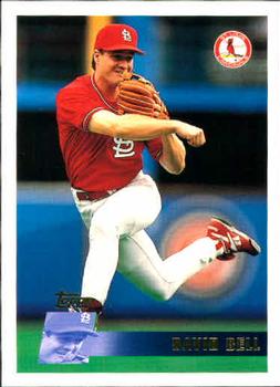 #388 David Bell - St. Louis Cardinals - 1996 Topps Baseball