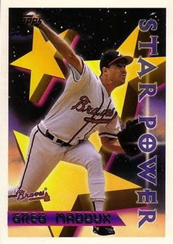 #3 Greg Maddux - Atlanta Braves - 1996 Topps Baseball