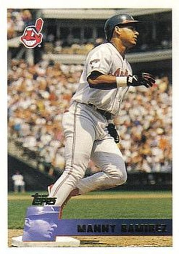 #400 Manny Ramirez - Cleveland Indians - 1996 Topps Baseball