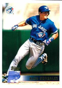 #404 Alex Gonzalez - Toronto Blue Jays - 1996 Topps Baseball