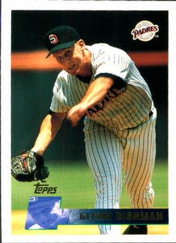 #410 Glenn Dishman - San Diego Padres - 1996 Topps Baseball