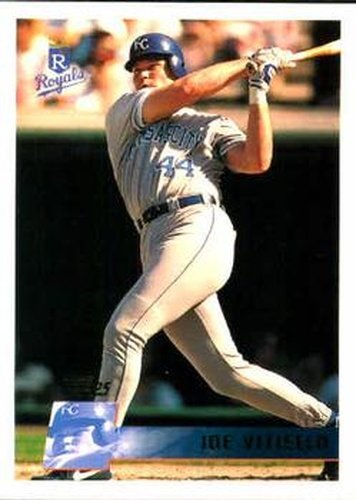 #411 Joe Vitiello - Kansas City Royals - 1996 Topps Baseball