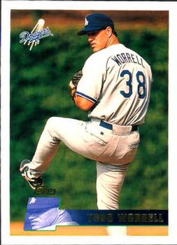 #412 Todd Worrell - Los Angeles Dodgers - 1996 Topps Baseball
