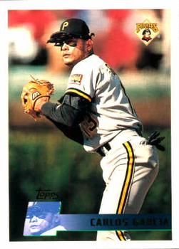 #415 Carlos Garcia - Pittsburgh Pirates - 1996 Topps Baseball