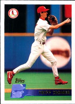 #41 Tripp Cromer - St. Louis Cardinals - 1996 Topps Baseball