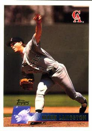 #423 Mark Langston - California Angels - 1996 Topps Baseball