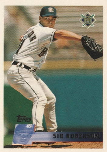 #47 Sid Roberson - Milwaukee Brewers - 1996 Topps Baseball