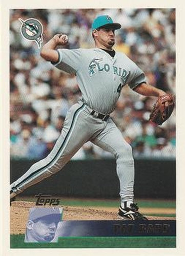 #54 Pat Rapp - Florida Marlins - 1996 Topps Baseball