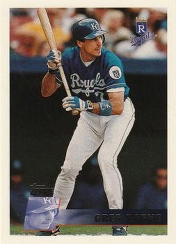 #56 Greg Gagne - Kansas City Royals - 1996 Topps Baseball