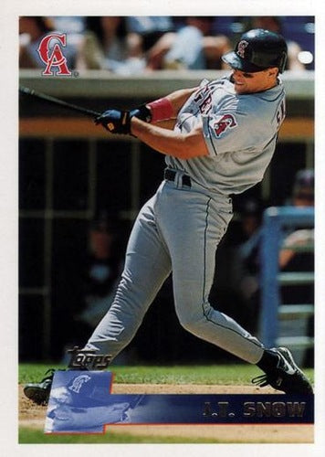#59 J.T. Snow - California Angels - 1996 Topps Baseball