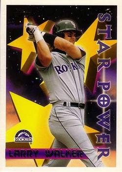 #5 Larry Walker - Colorado Rockies - 1996 Topps Baseball