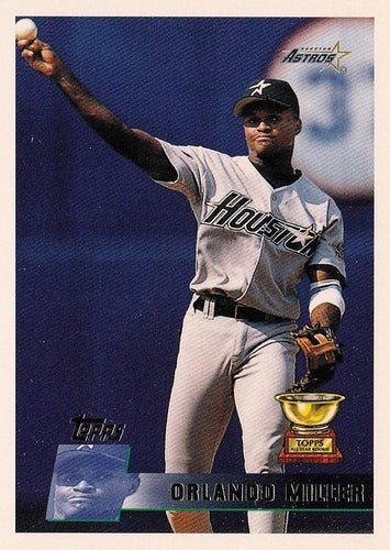 #64 Orlando Miller - Houston Astros - 1996 Topps Baseball