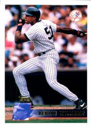#68 Bernie Williams - New York Yankees - 1996 Topps Baseball