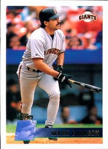 #74 Mark Carreon - San Francisco Giants - 1996 Topps Baseball