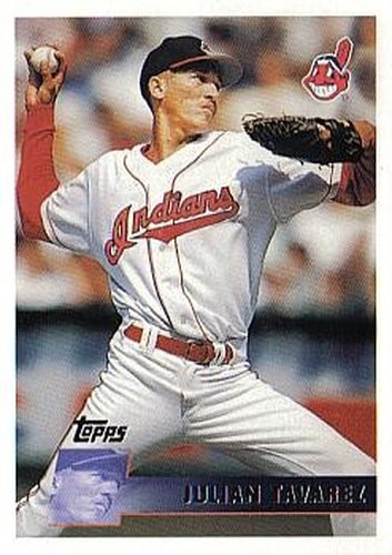 #81 Julian Tavarez - Cleveland Indians - 1996 Topps Baseball