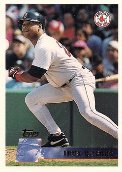 #91 Troy O'Leary - Boston Red Sox - 1996 Topps Baseball