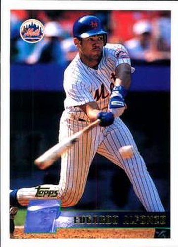 #99 Edgardo Alfonzo - New York Mets - 1996 Topps Baseball